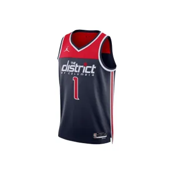 NBA x Jordan Washington Wizards Basketball Jerseys Unisex Marine Blue