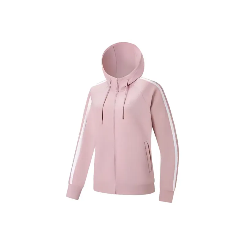 XTEP Variety Training Collection Sweatshirt Women's Lotus Pink/Pearl White-0