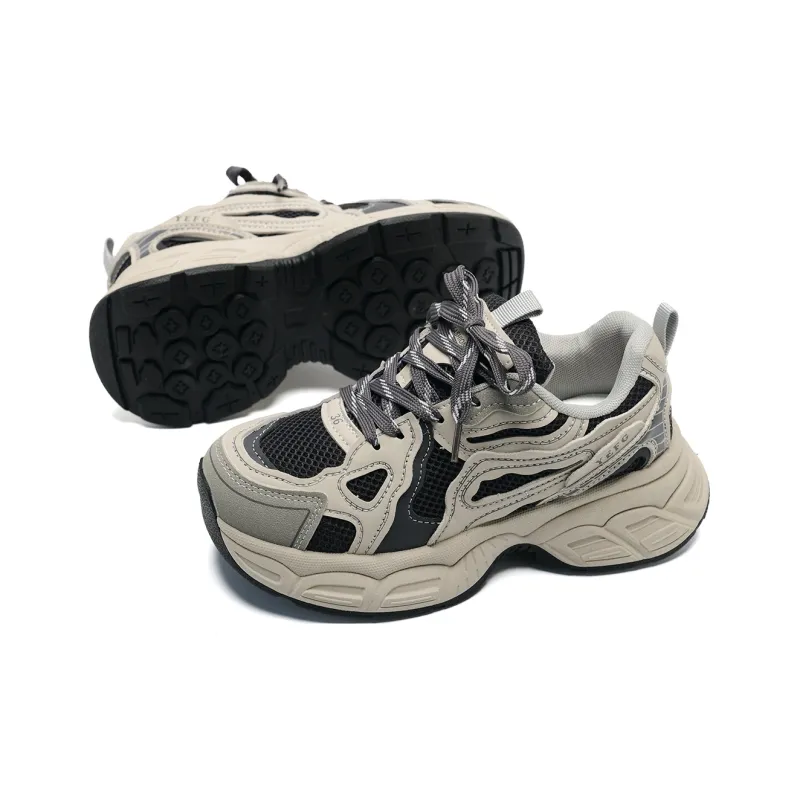 7 SEVFUN Wear resistant And Lightweight Low Top Chunky Sneakers Women's-13