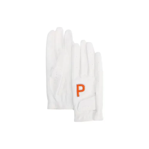 PUMA Polyester Sports Gloves Women's White