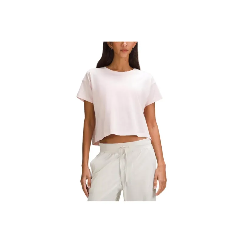 Lululemon Cates Cropped T Shirt T Shirt Women's-9