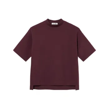 LACOSTE T Shirt Women's Dark Red