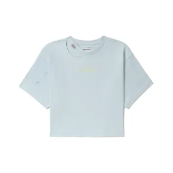 MUSIUM DIV Cut out detail Cropped T shirt