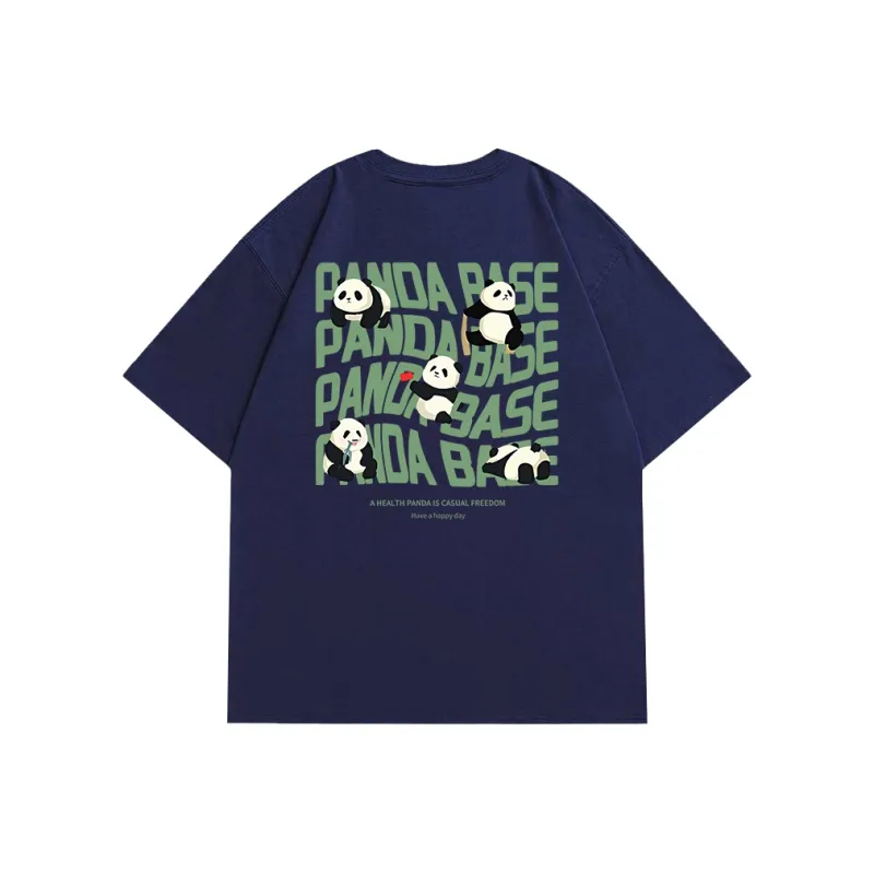PANDA BASE T Shirts Unisex-2