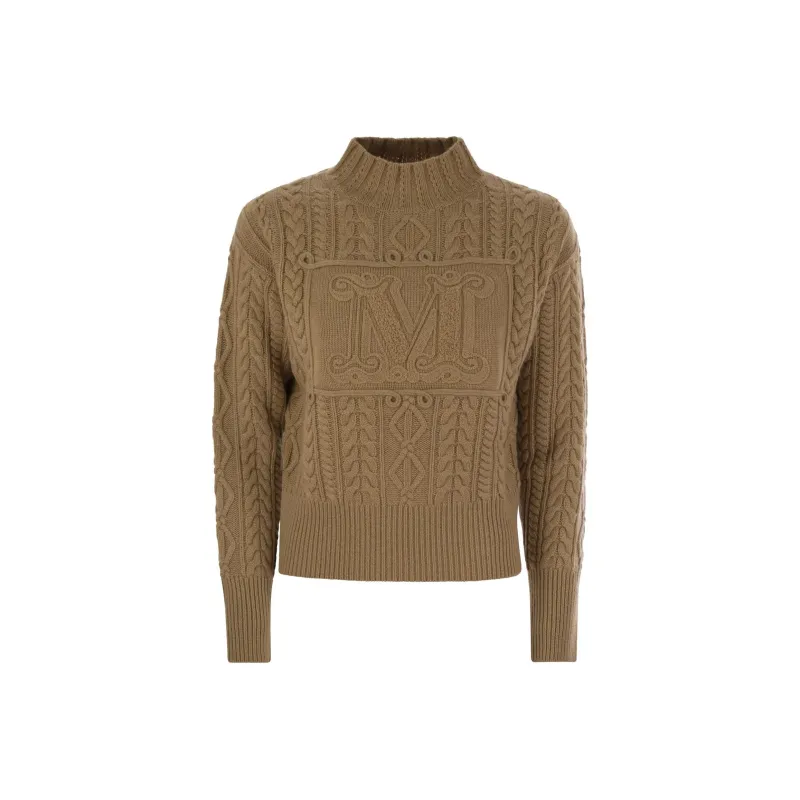 MaxMara Miranda Crewneck Knitted Jumper-0