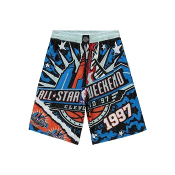 NBA X NBA 1997 All Star Game Hardwood Classics Big & Tall Jumbotron 2.0 Shorts