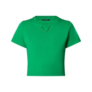 LOUIS VUITTON Regular T Shirt Women's Green