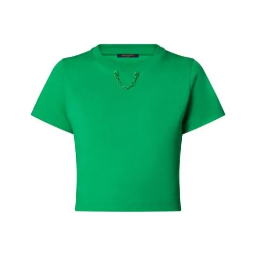 LOUIS VUITTON Regular T Shirt Women's Green