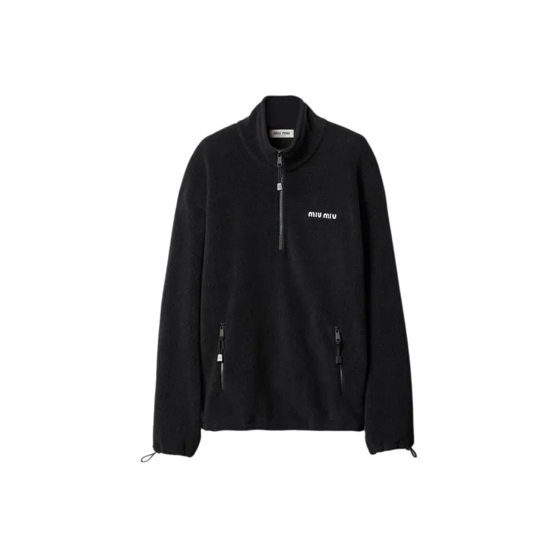 MIU MIU Fleece Sweatshirt-0