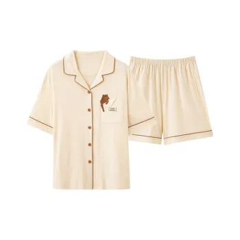 XISHE Pajama Set Women's Light Yellow
