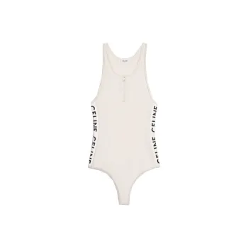 CELINE Bodysuits Women's White