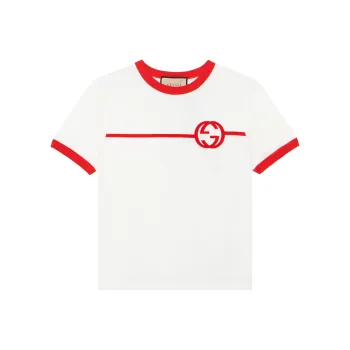 GUCCI SS24 T Shirt Women's Ecru