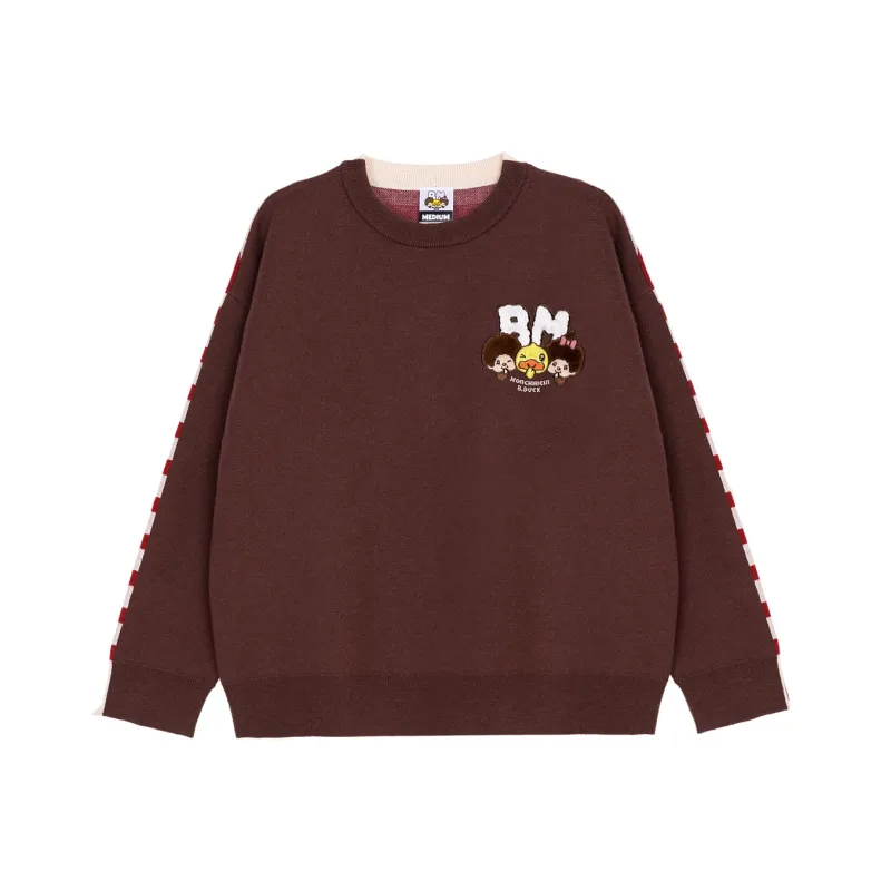 B.Duck Sweater Women's Dark Brown-0