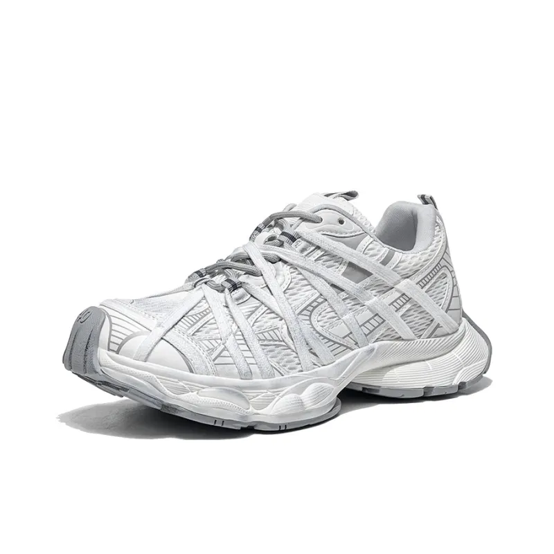 MOERBAI Marshmallow Breathable Height Increase Low Top Chunky Sneakers Unisex-4
