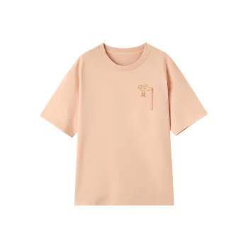 EICHITOO T Shirt Women's Light Orange