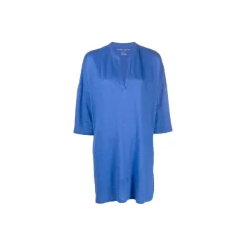 Majestic Filatures Three quarter Sleeve Tunic Top
