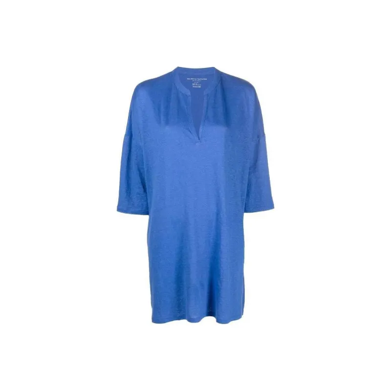 Majestic Filatures Three quarter Sleeve Tunic Top-0