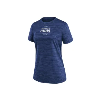 Nike Chicago Cubs Authentic Collection Practice Velocity Women's Nike Dri FIT Mlb T Shirt