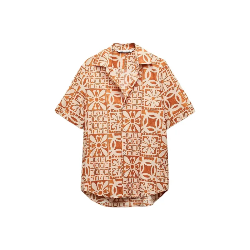 ZARA Shirts Women's Print-0