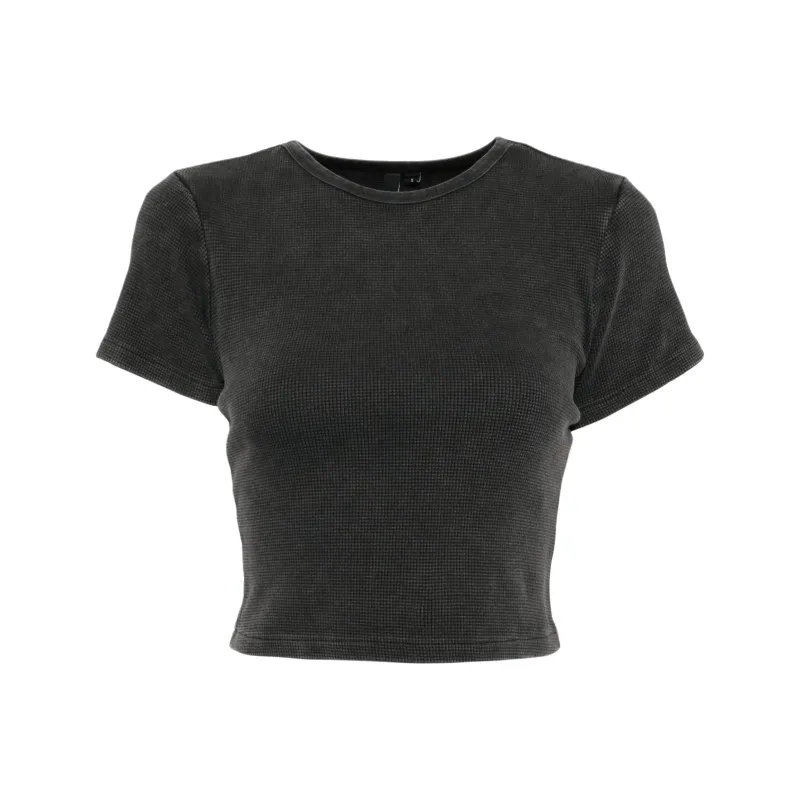 Entire Studios Ribbed Knit Crop Top-0