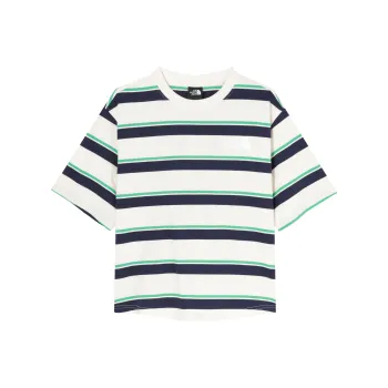 THE NORTH FACE Drop Shoulder Sleeve T Shirt Women's White