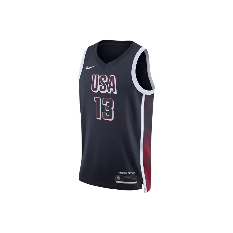Nike Bam Adebayo Team Usa Usab Limited Road Jersey-0
