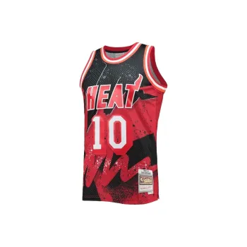 NBA Miami Heat Tim Hardaway Scarlet Miami Heat Hardwood Classics Basketball Jerseys Men's Red
