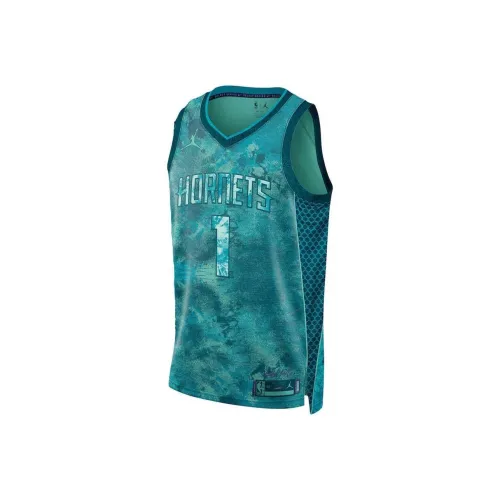 NBA Charlotte Hornets MVP Select Series Jersey Basketball Jerseys Men's Green