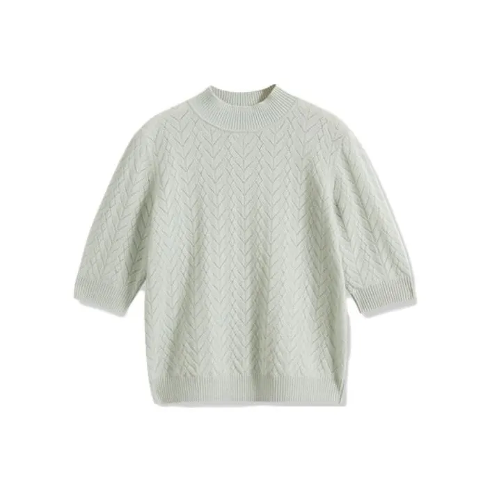 Yiner Sweater Women's Light Green-0