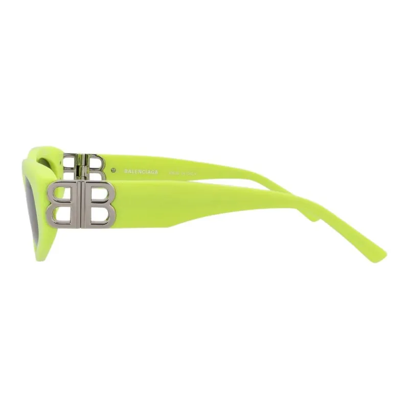 Balenciaga Acetate Metal Cat Eye Sunglasses Unisex Neon Green-2