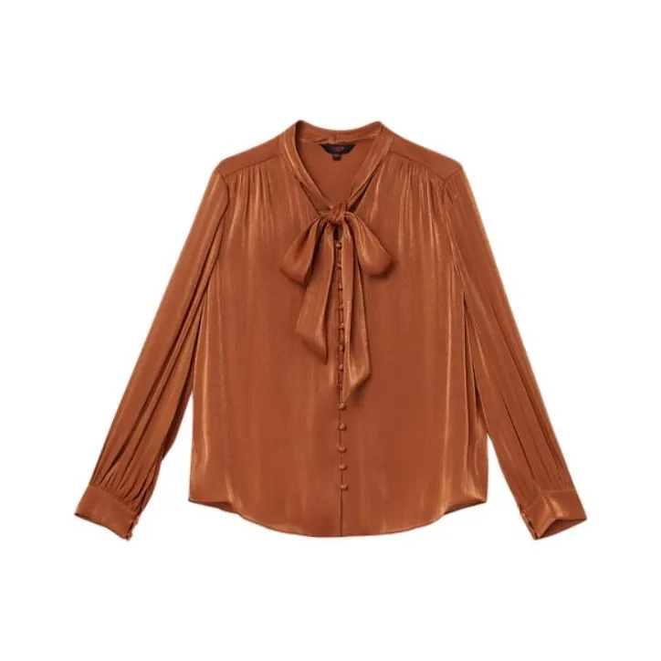Yiner SS244 Shirt Women's Amber Orange-0