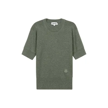 KENZO SS21 Slim Fit Knitwear Women's Light Army Green