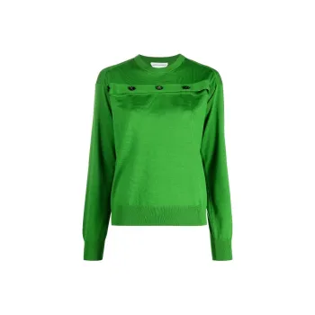 Bottega Veneta Cashmere Sweater Women's Green