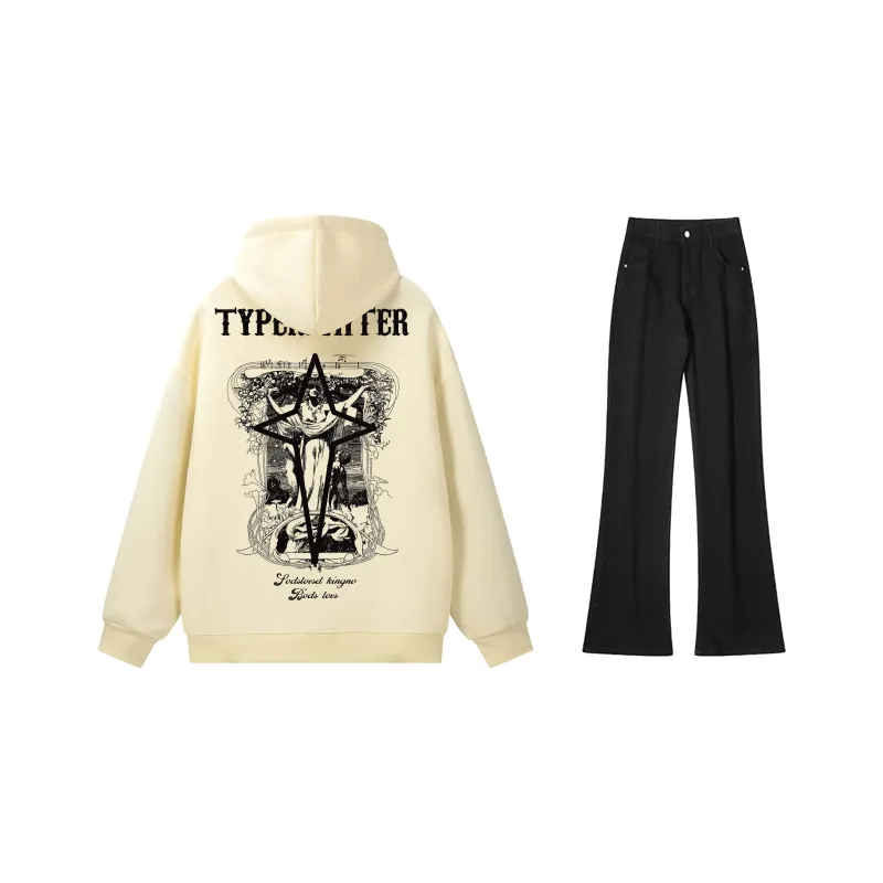 TYPERIGHTER Sweatshirt Set Unisex-9