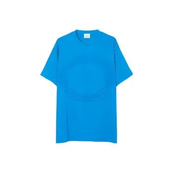 Burberry T Shirts Women's Blue