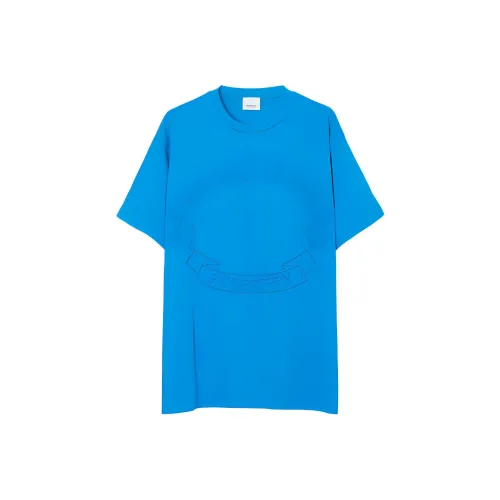 Burberry T Shirts Women's Blue