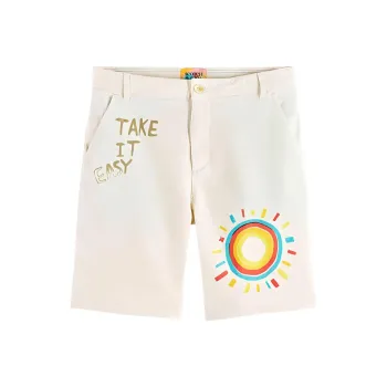 Scotch&Soda Casual Shorts Men's Ecru