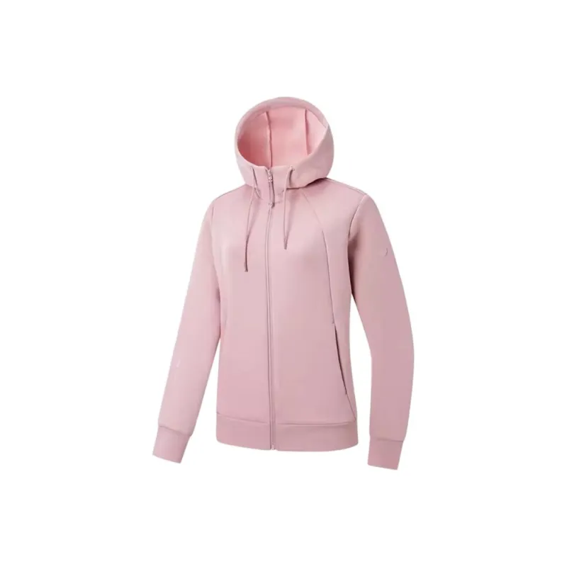 XTEP Variety Training Collection Sweatshirt Women's Lotus Red Pink-0