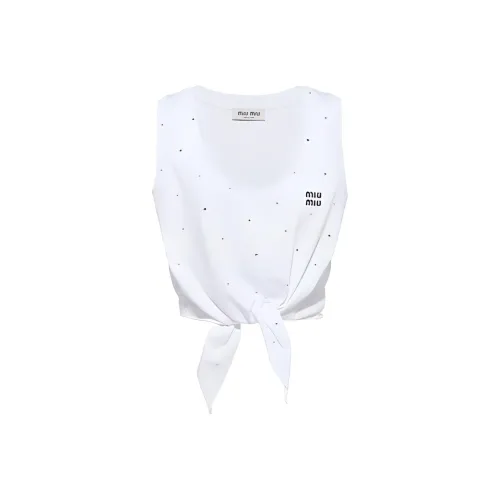 MIU MIU T-Shirts Women's White