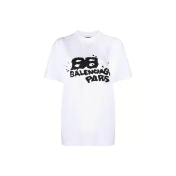 Balenciaga T Shirt 'White/Black'