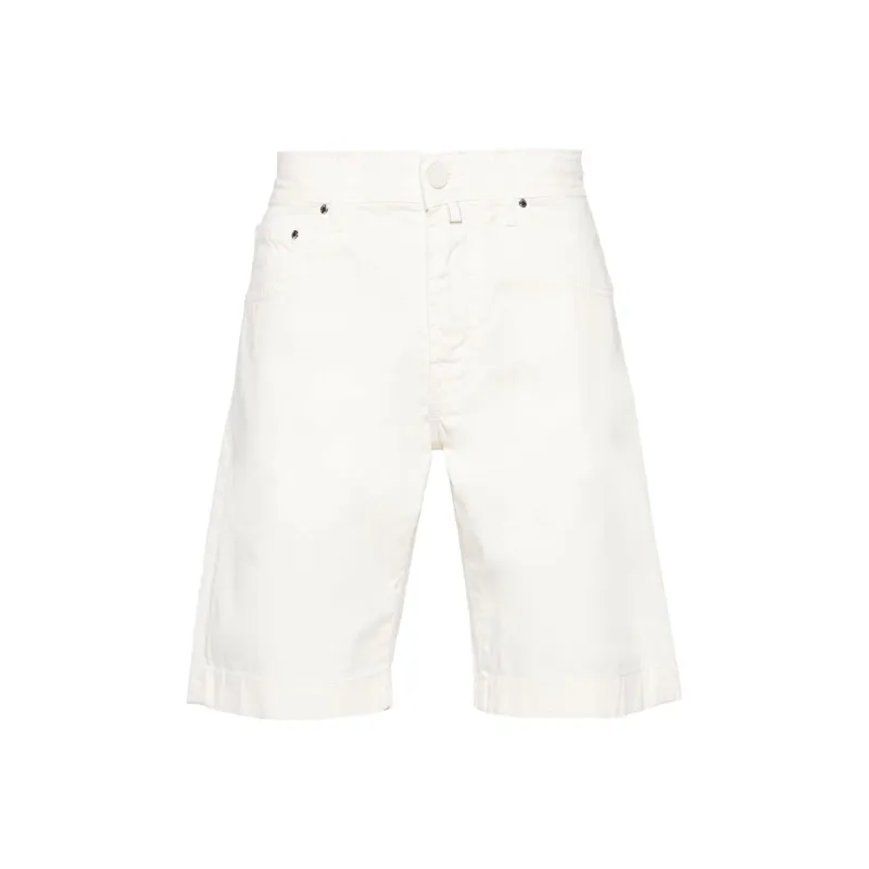 JACOB COHEN Nicolas Poplin Chino Shorts-0