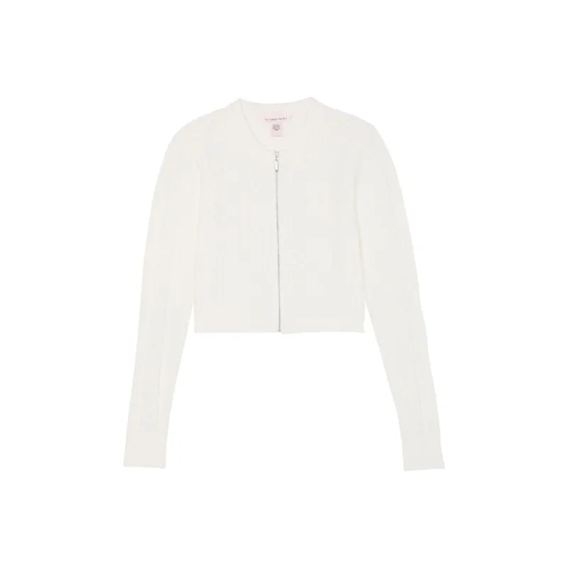 Victoria's Secret Sweater Women's Coconut White-0