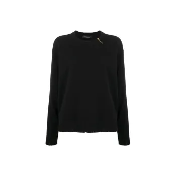 VERSACE Cashmere Sweaters Women's Black