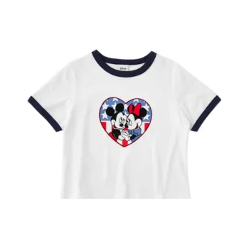 MOUSSY Disney/Disney Co branded Model T Shirt Women's
