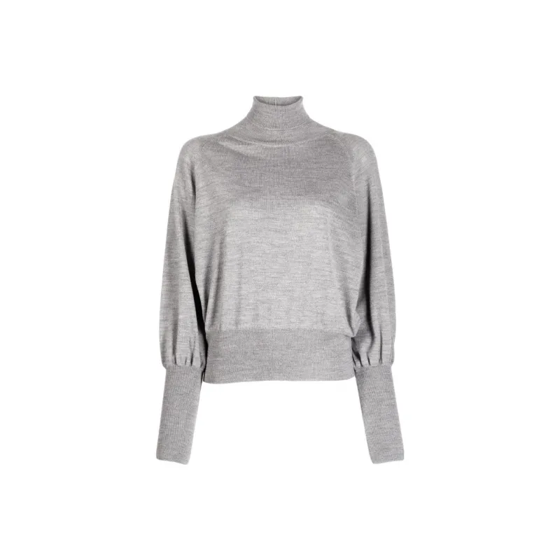 Fabiana Filippi Bishop sleeved Fine knit Jumper-0