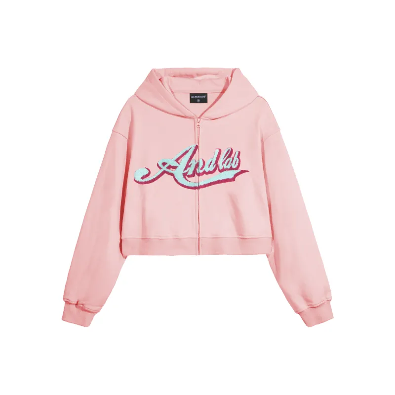 ALL NIGHT DAYS Hooded Loose Fit Cardigan Sweatshirt Spring Fall Women's-2