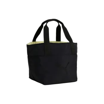 PUMA Nylon Tote Bag, Shopping Bag, Handbag Women's Black Happy Fruit