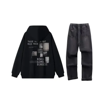 LEVEL Sweatshirt Sets Unisex