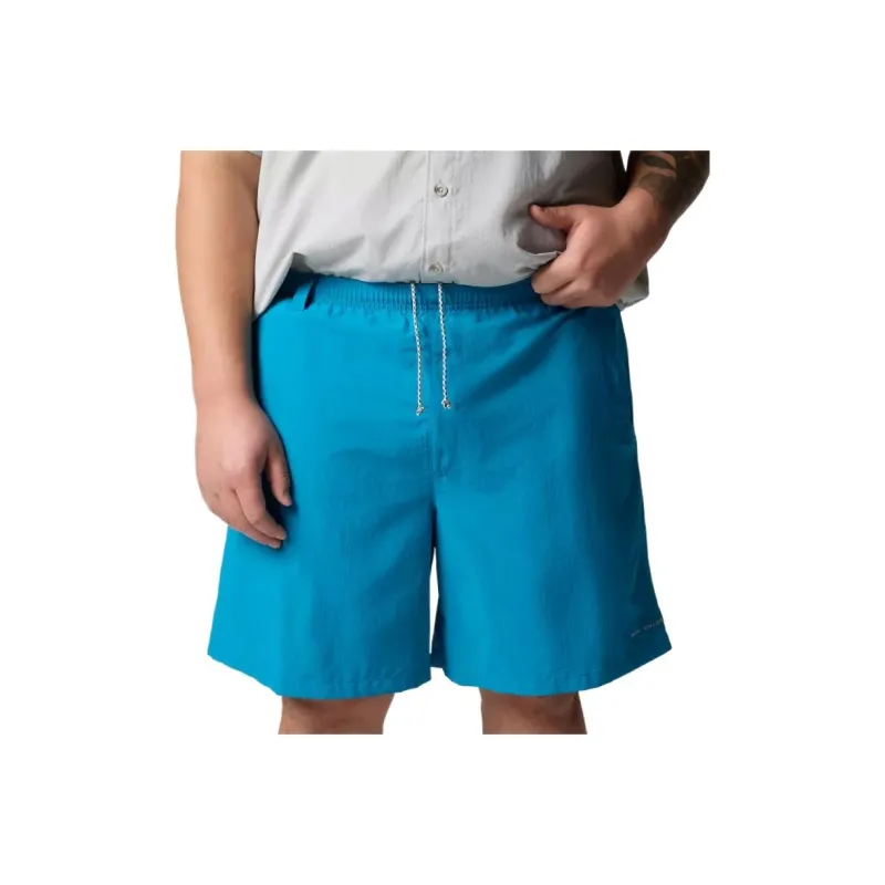Columbia PFG Backcast Casual Shorts Men's Blue Echo-0