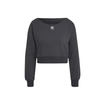 Adidas Originals SLOUCHY CREW Sweatshirt Women's Gray